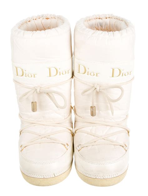 baby dior moon boots|women christian dior snow boots.